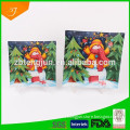 Christmas Design Square Tempered Glass Plate/glass fruit plate/glass tray